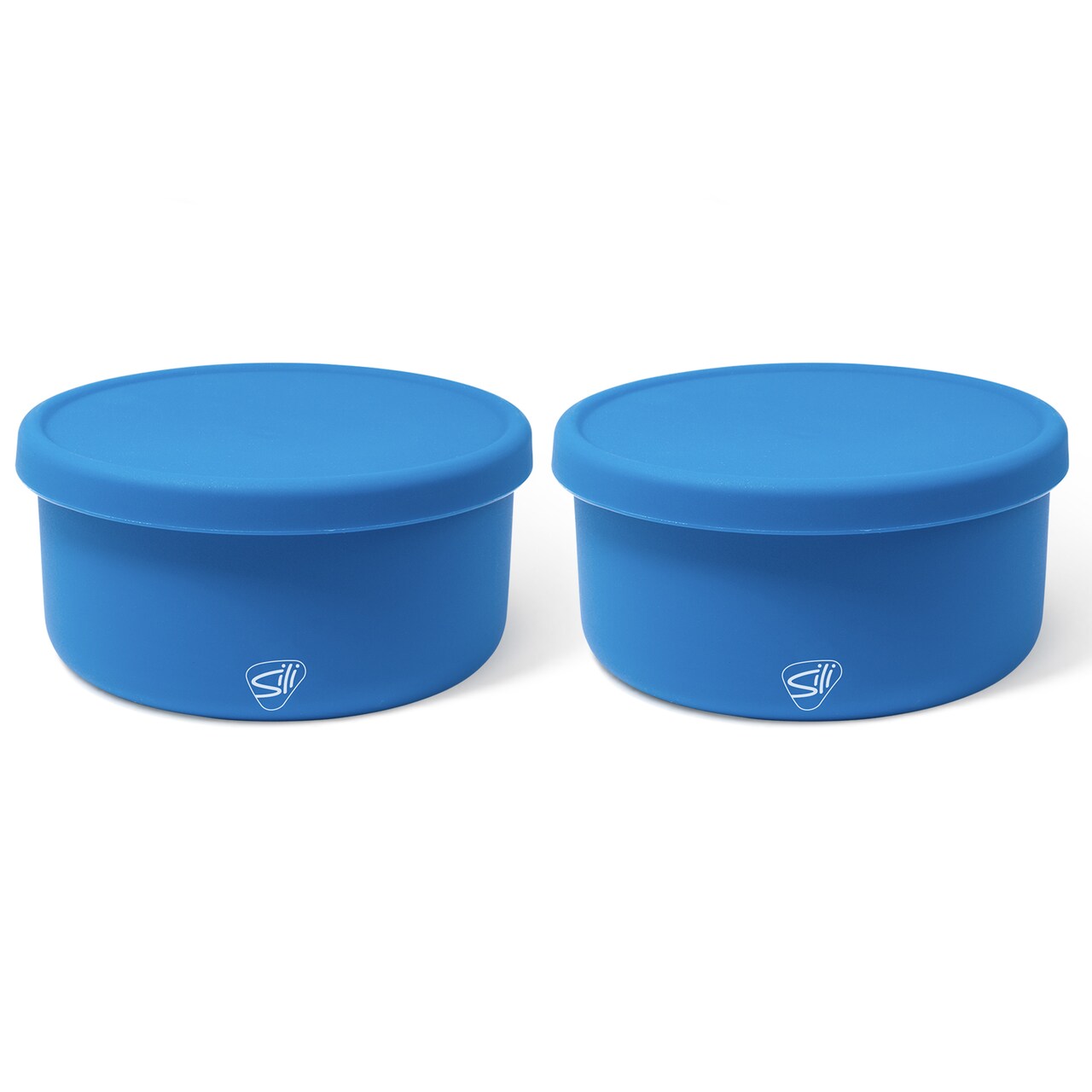 Silipint: Silicone 30oz Lidded Bowls: 2 Pack Deep Pool - Unbreakable, Flexible, Microwave-Oven-Dishwasher, Non-Slip